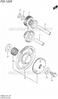 STARTER MOTOR CLUTCH for Suzuki BURGMAN 650 2016