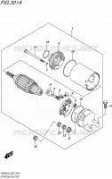STARTER MOTOR for Suzuki BURGMAN 650 2016