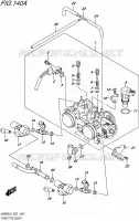 THROTTLE BODY for Suzuki BURGMAN 650 2016