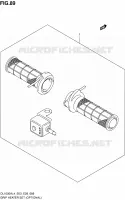 GRIP HEATER SET (OPTIONAL) for Suzuki V-STROM 1000 2014