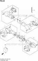INDICATORS for Suzuki V-STROM 1000 2014