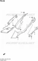 REAR FAIRING for Suzuki V-STROM 1000 2014