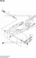 SWINGARM for Suzuki V-STROM 1000 2014