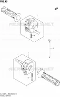 SWITCHES for Suzuki V-STROM 1000 2014