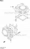 CYLINDER for Suzuki V-STROM 650 2010