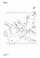 MUFFLER for Suzuki V-STROM 650 2010