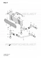 OIL COOLER for Suzuki V-STROM 650 2010