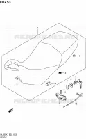 SEAT for Suzuki V-STROM 650 2010