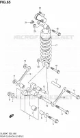 SHOCK ABSORBER LINKAGE for Suzuki V-STROM 650 2010