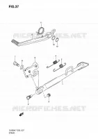 STAND for Suzuki V-STROM 650 2010