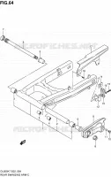 SWINGARM for Suzuki V-STROM 650 2010