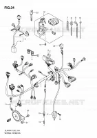 WIRING HARNESS (DL650K7/U3K7) for Suzuki V-STROM 650 2010