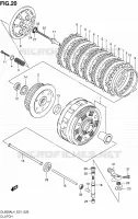 CLUTCH for Suzuki V-STROM 650 2014