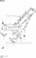 FRAME for Suzuki V-STROM 650 2014
