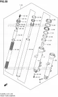 FRONT FORK for Suzuki V-STROM 650 2014