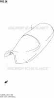 HIGH SEAT (OPTIONAL) for Suzuki V-STROM 650 2014