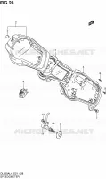 SPEEDOMETER for Suzuki V-STROM 650 2014