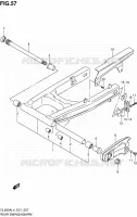 SWINGARM for Suzuki V-STROM 650 2014