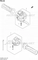 SWITCHES for Suzuki V-STROM 650 2014
