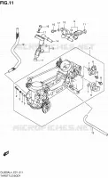 THROTTLE BODY for Suzuki V-STROM 650 2014