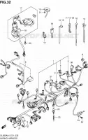 WIRING HARNESS for Suzuki V-STROM 650 2014