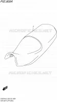 HIGH SEAT (OPTIONAL) for Suzuki V-STROM 650 2015
