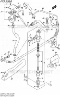 REAR MASTER CYLINDER for Suzuki V-STROM 650 2015