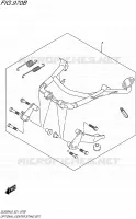 OPTIONS (CENTER STAND SET) for Suzuki V-STROM 650 2016