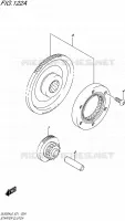 STARTER MOTOR CLUTCH for Suzuki V-STROM 650 2016
