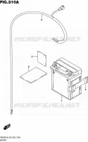 BATTERY for Suzuki DR 200 2016