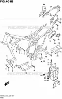 FRAME (DR200SL6 E28) for Suzuki DR 200 2016