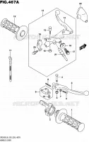 HANDGRIPS   LEVERS  for Suzuki DR 200 2016
