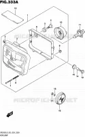 HEADLIGHT (DR200SL6 E03) for Suzuki DR 200 2016