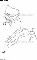 HEADLIGHT FAIRING for Suzuki DR 200 2016