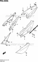 REAR FAIRING for Suzuki DR 200 2016