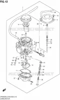 CARBURETOR (DR650SEL2 E28) for Suzuki DR 650 2012