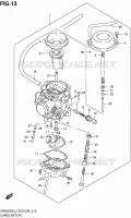 CARBURETOR (DR650SEL2 E33) for Suzuki DR 650 2012