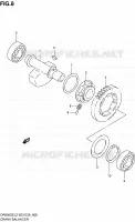 CRANK BALANCER for Suzuki DR 650 2012