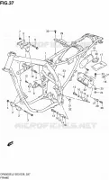FRAME (DR650SEL2 E28) for Suzuki DR 650 2012