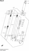 FRONT SHOCK ABSORBER for Suzuki DR 650 2012