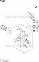 LEFT LEVER   HANDGRIP for Suzuki DR 650 2012