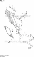 OIL COOLER for Suzuki DR 650 2012