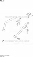 REAR GRIP for Suzuki DR 650 2012