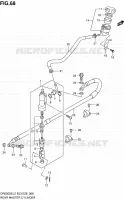 REAR MASTER CYLINDER for Suzuki DR 650 2012