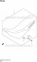 SEAT for Suzuki DR 650 2012