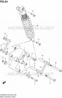 SHOCK ABSORBER LINKAGE (DR650SEL2 E28) for Suzuki DR 650 2012