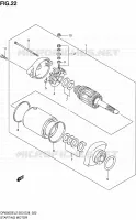 STARTER MOTOR for Suzuki DR 650 2012