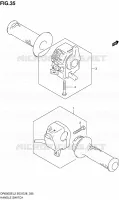 SWITCHES for Suzuki DR 650 2012