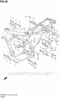 FRAME (DR650SEL4 E33) for Suzuki DR 650 2014