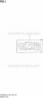 GASKET SET for Suzuki DR 650 2014